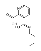 4(3)-Pyridinecarboxylic acid, 3(4)-butylcarbamoyl- Structure