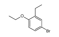 Benzene, 4-bromo-1-ethoxy-2-ethyl- (9CI)图片