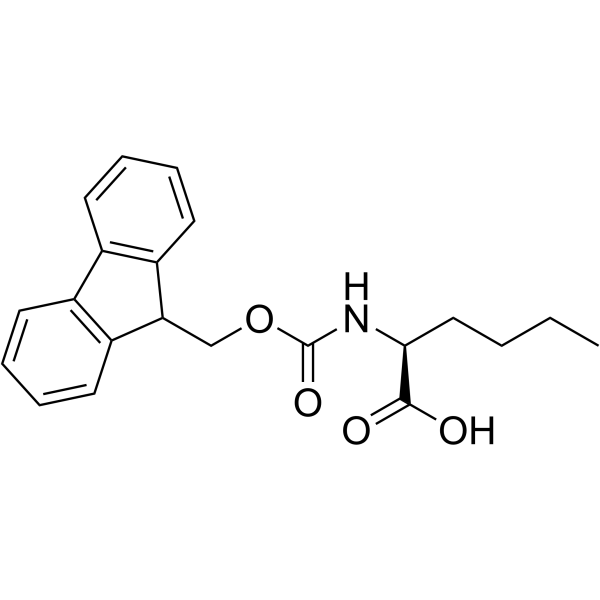 Fmoc-Nle-OH Structure