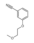 3-(2-Methoxyethoxy)benzonitrile Structure