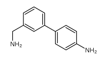 3-氨基甲基-联苯-4-胺结构式