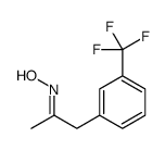 N-[1-[3-(trifluoromethyl)phenyl]propan-2-ylidene]hydroxylamine结构式