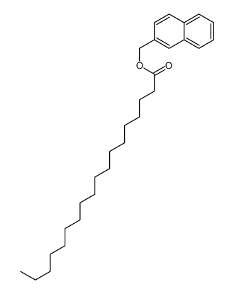 naphthalen-2-ylmethyl octadecanoate结构式