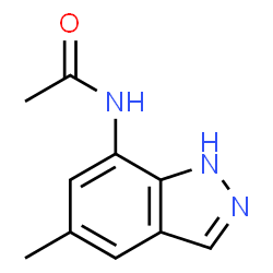 Isoindazole,7-acetamido-5-methyl- (2CI)结构式