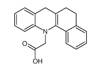 2-(6,7-dihydro-5H-benzo[c]acridin-12-yl)acetic acid Structure