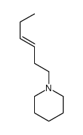 1-hex-3-enylpiperidine结构式