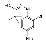 N'-(4-amino-2-chlorophenyl)-2,2-dimethylpropionohydrazide结构式