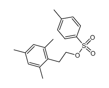 2-(2,4,6-Trimethyl-phenyl)-ethyl-p-toluolsulfonat Structure