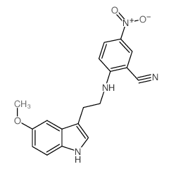 2-{[2-(5-Methoxy-1H-indol-3-yl)ethyl]amino}-5-nitrobenzonitrile图片