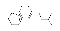 (1SR,8RS)-5-(3-Methyl-butyl)-3,4-diaza-tricyclo[6.2.1.02,7]undeca-2(7),3,5-triene Structure