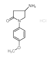 4-amino-1-(4-methoxyphenyl)pyrrolidin-2-one(SALTDATA: HCl) picture