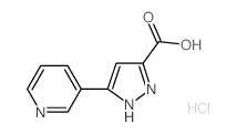 -(Pyridin-3-yl)-1H-pyrazole-3-carboxylic acid hydrochloride picture