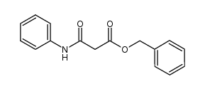 N-phenyl malonamic acid benzyl ester结构式