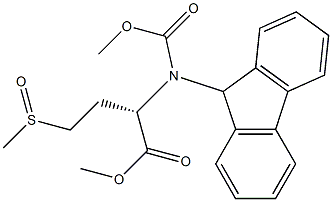 Fmoc-Met(O)-OMe structure