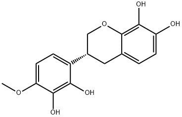 3',8-二羟基驴食草酚结构式