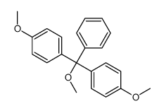 1-methoxy-4-[methoxy-(4-methoxyphenyl)-phenylmethyl]benzene结构式