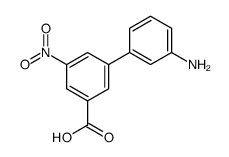 3-(3-aminophenyl)-5-nitrobenzoic acid结构式