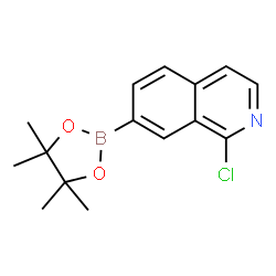 1-Chloro-7-(4,4,5,5-tetramethyl-1,3,2-dioxaborolan-2-yl)isoquinoline picture