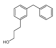 3-(3-benzylphenyl)propan-1-ol Structure