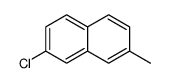 2-chloro-7-methylnaphthalene结构式