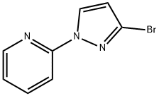 2-(3-Bromo-pyrazol-1-yl)-pyridine结构式