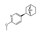 (1R,2R,4S)-2-(6-methoxypyridin-3-yl)-7-azabicyclo[2.2.1]heptane Structure