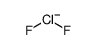 difluorochlorate(1−)结构式