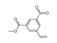 3-Nitro-5-vinylbenzoic acid methyl ester Structure