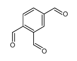 1,2,4-Benzenetricarbaldehyde Structure