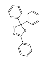 3,5,5-triphenyl-[1,4,2]oxathiazole Structure