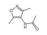 Acetamide, N-(3,5-dimethyl-4-isoxazolyl)- (8CI,9CI)结构式