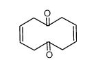 (3Z,8Z)-3,8-Cyclodecadiene-1,6-dione Structure