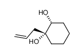 (1R,2R)-1-allyl-1,2-cyclohexanediol Structure