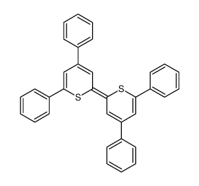 2-(4,6-diphenylthiopyran-2-ylidene)-4,6-diphenylthiopyran Structure