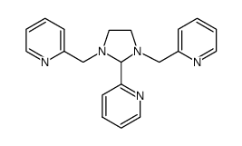 2,2'-((2-pyridin-2-yl)imidazolidine-1,3-diyl)bis(methylene)dipyridine Structure