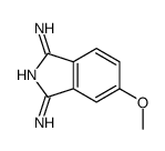 3-amino-1-imino-5-methoxy-1H-isoindole结构式