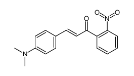 3-[4-(DIMETHYLAMINO)PHENYL]-1-(2-NITROPHENYL)PROP-2-EN-1-ONE结构式