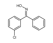 3-chloro-benzophenone-seqcis-oxime结构式