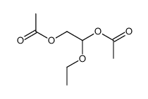 1,2-diacetoxy-1-ethoxy-ethane Structure