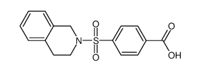 4-(3,4-二氢-1H-异喹啉-2-磺酰基)-苯甲酸图片