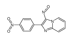 2-(p-Nitrophenyl)-3-nitrosoimidazo[1,2-a]pyridine Structure