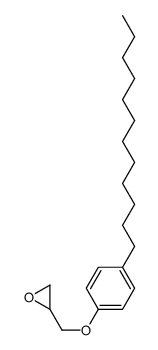 [(p-dodecylphenoxy)methyl]oxirane Structure