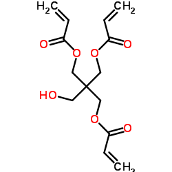 季戊四醇三丙烯酸酯结构式