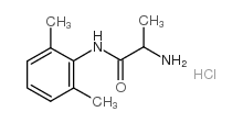 Tocainide HCl Structure