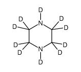 1,2,2,3,3,4,5,5,6,6-decadeuteriopiperazine Structure