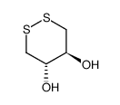 4,5-dihydroxy-1,2-dithiane Structure