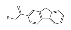 2-bromo-1-(9H-fluoren-2-yl)ethanone Structure