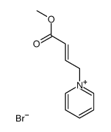 N-3-(1-carbomethoxy)propenylpyridinium bromide Structure