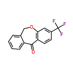 3-(Trifluoromethyl)dibenzo[b,e]oxepin-11(6H)-one Structure