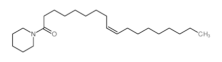 Piperidine,1-[(9Z)-1-oxo-9-octadecenyl]- (9CI) structure